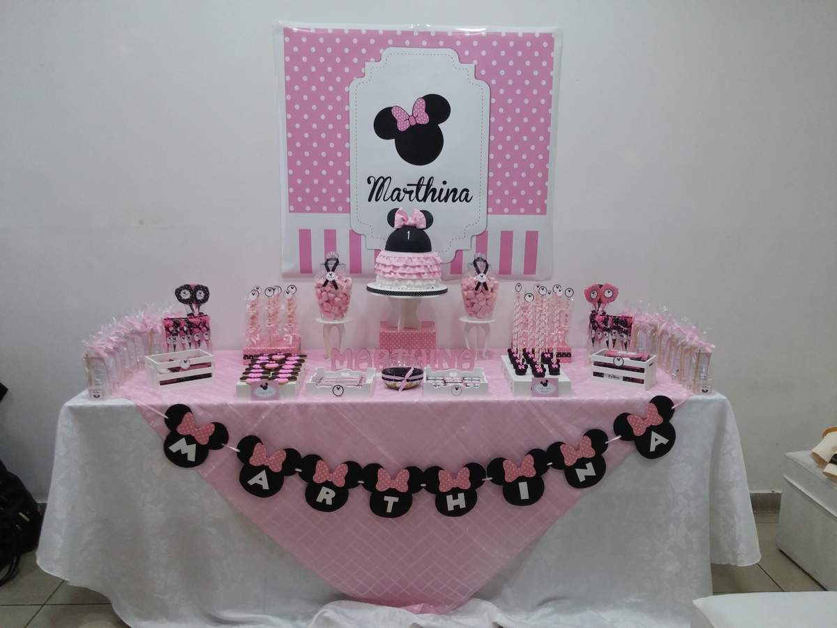 Marthina 1st. Birthday - Minnie Mouse