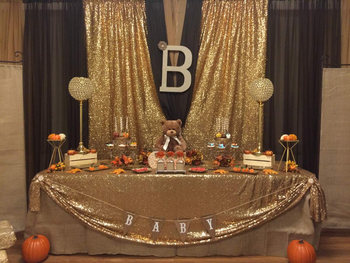 Amanda's Glam Fall theme Baby Shower  - None
