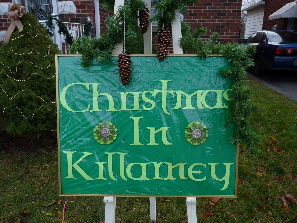 Irish Christmas / Christmas/Holiday "Christmas in Killarney " Catch