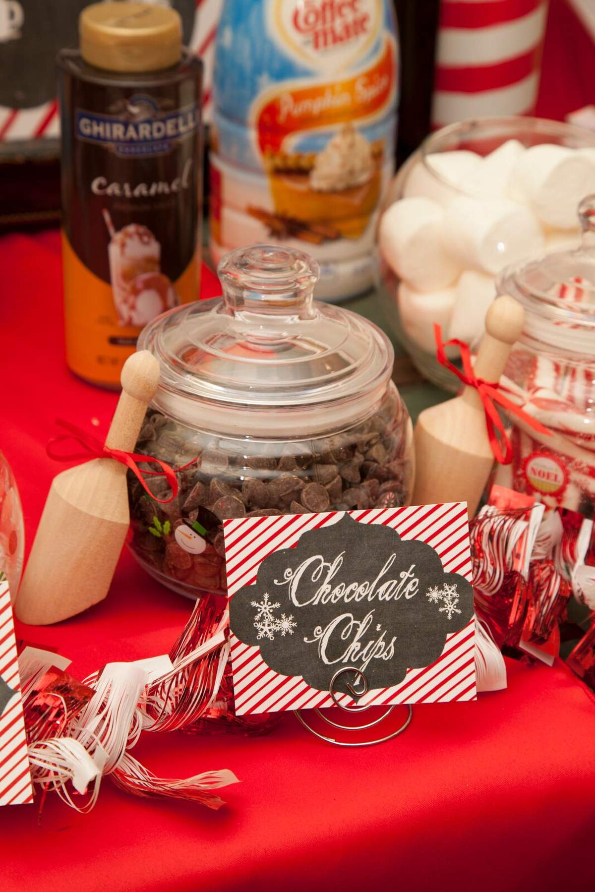 Holiday - Gingerbread house - Hot Cocoa Bar Christmas/Holiday Party ...