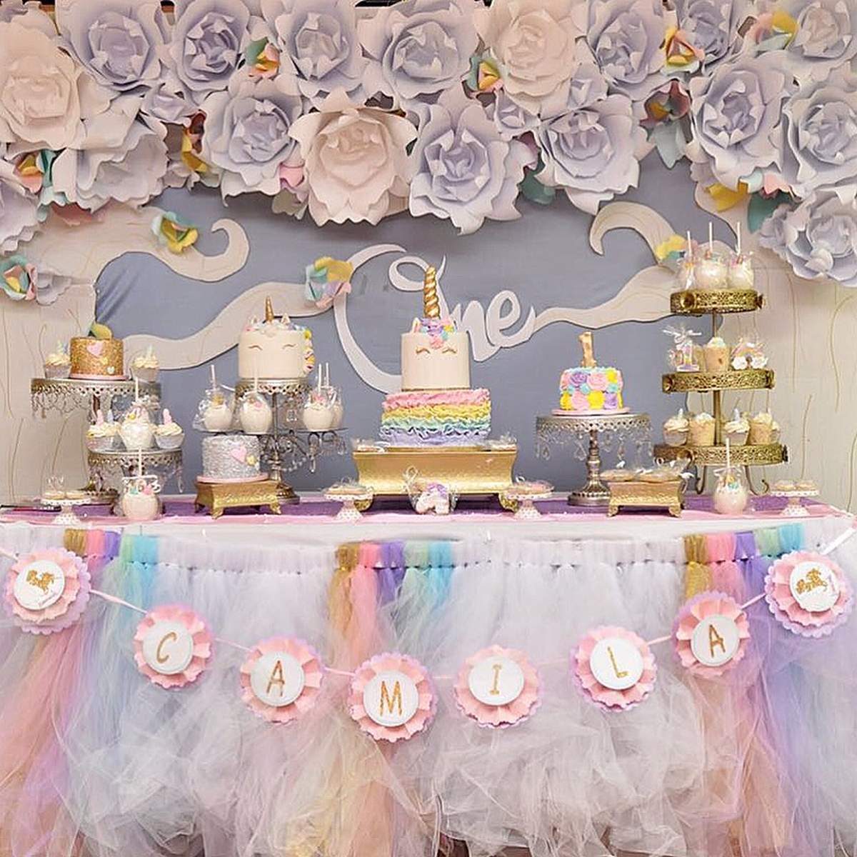 Camila's Uno-corn Birthday - Unicorns