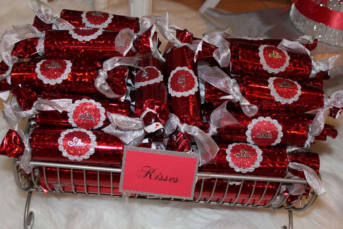 Red and Silver Birthday Party Ideas Photo 31 of 31 Catch My Party