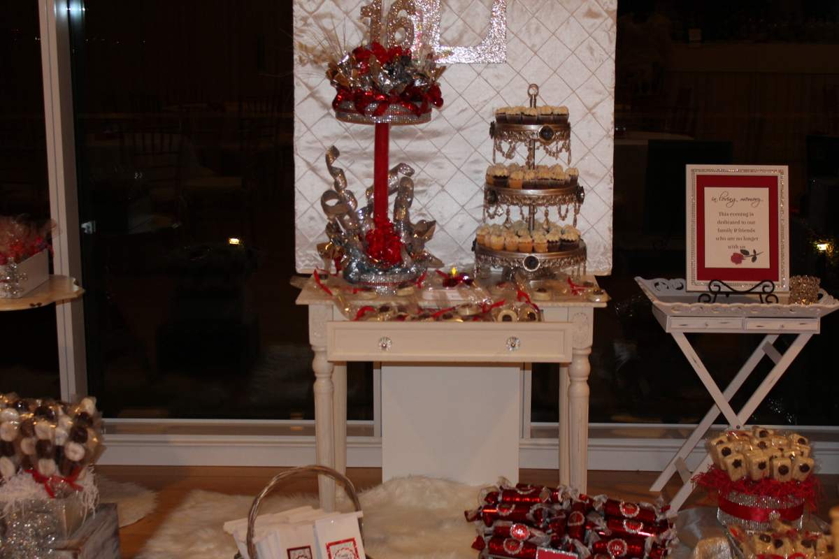 Red and Silver Birthday Party Ideas | Photo 1 of 31 | Catch My Party