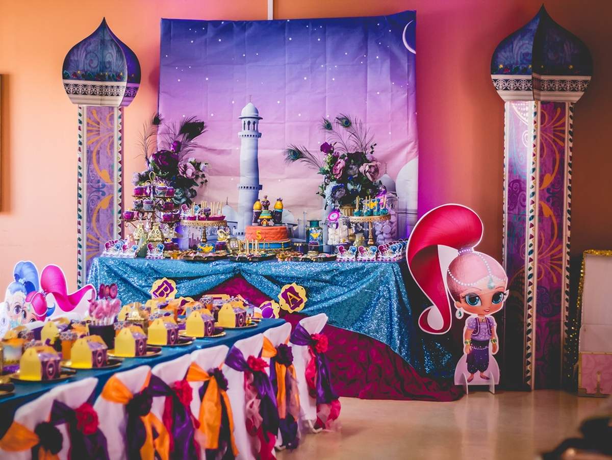 SHIMMER AND SHINE ..Bianca is turning 5 !!! Birthday for My Little Daughter  - Shimmer and Shine