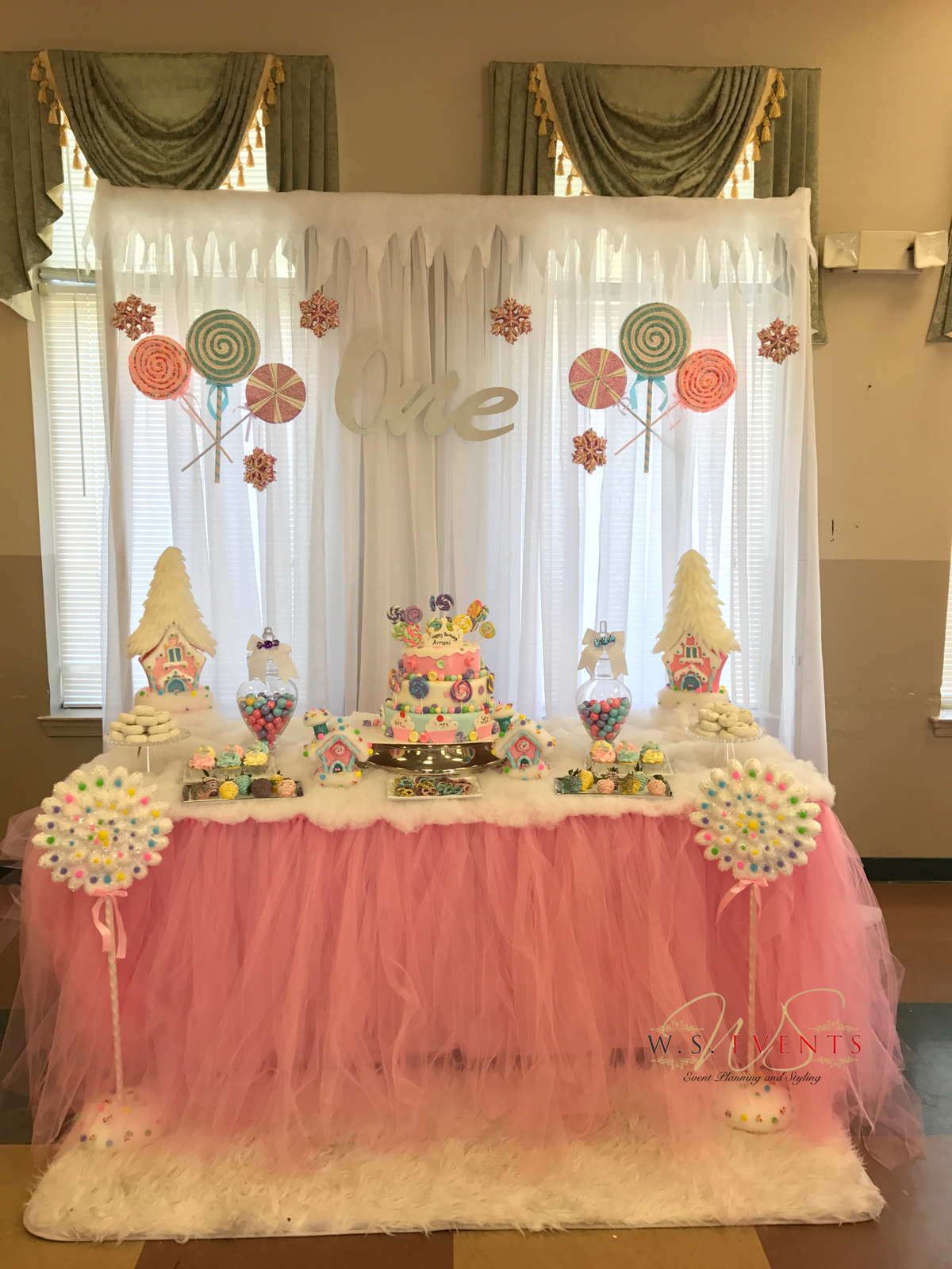 Winter Candyland 1st Birthday  - Winter Candyland 