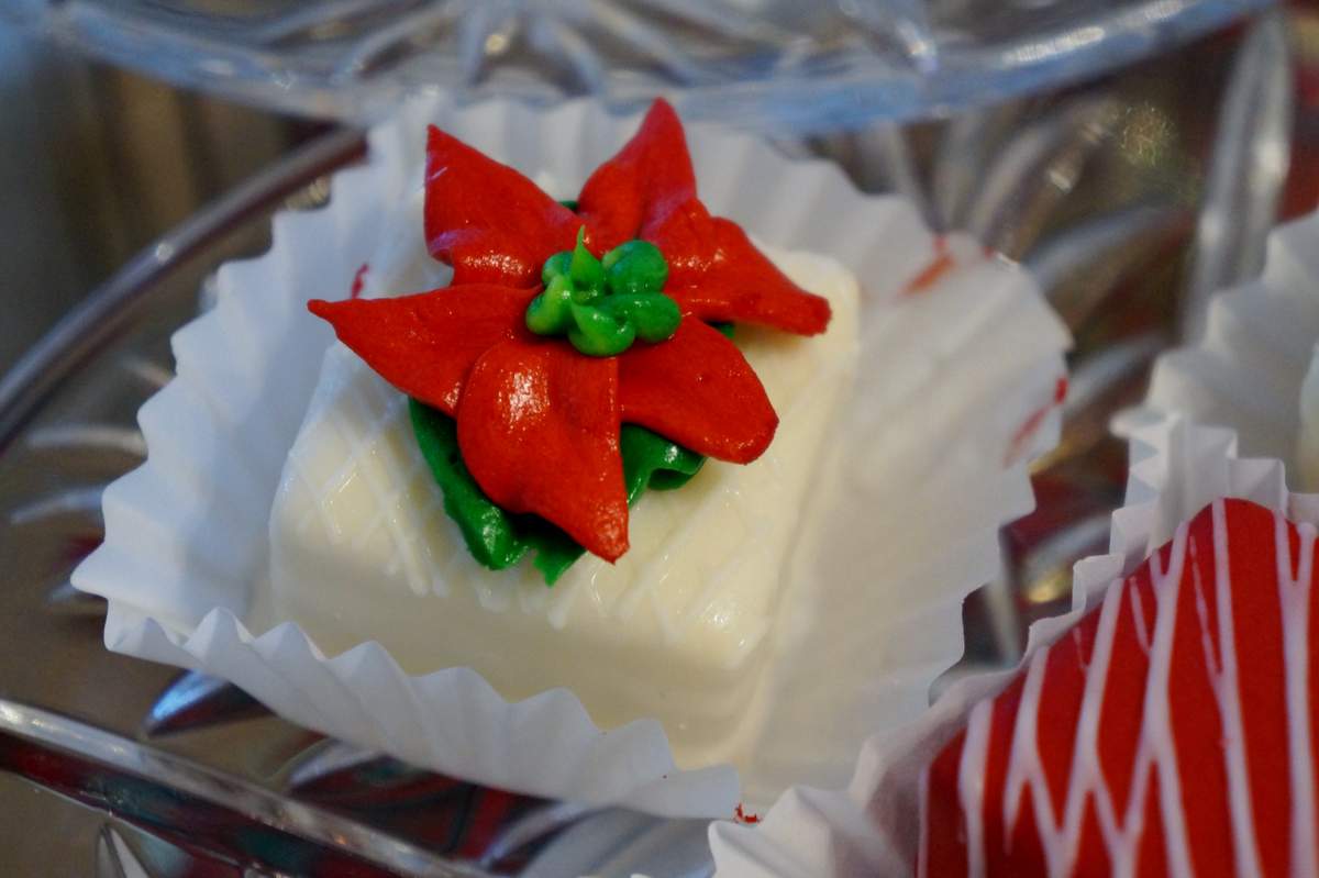 Rustic, red, gold, deer Christmas/Holiday Party Ideas | Photo 9 of 45