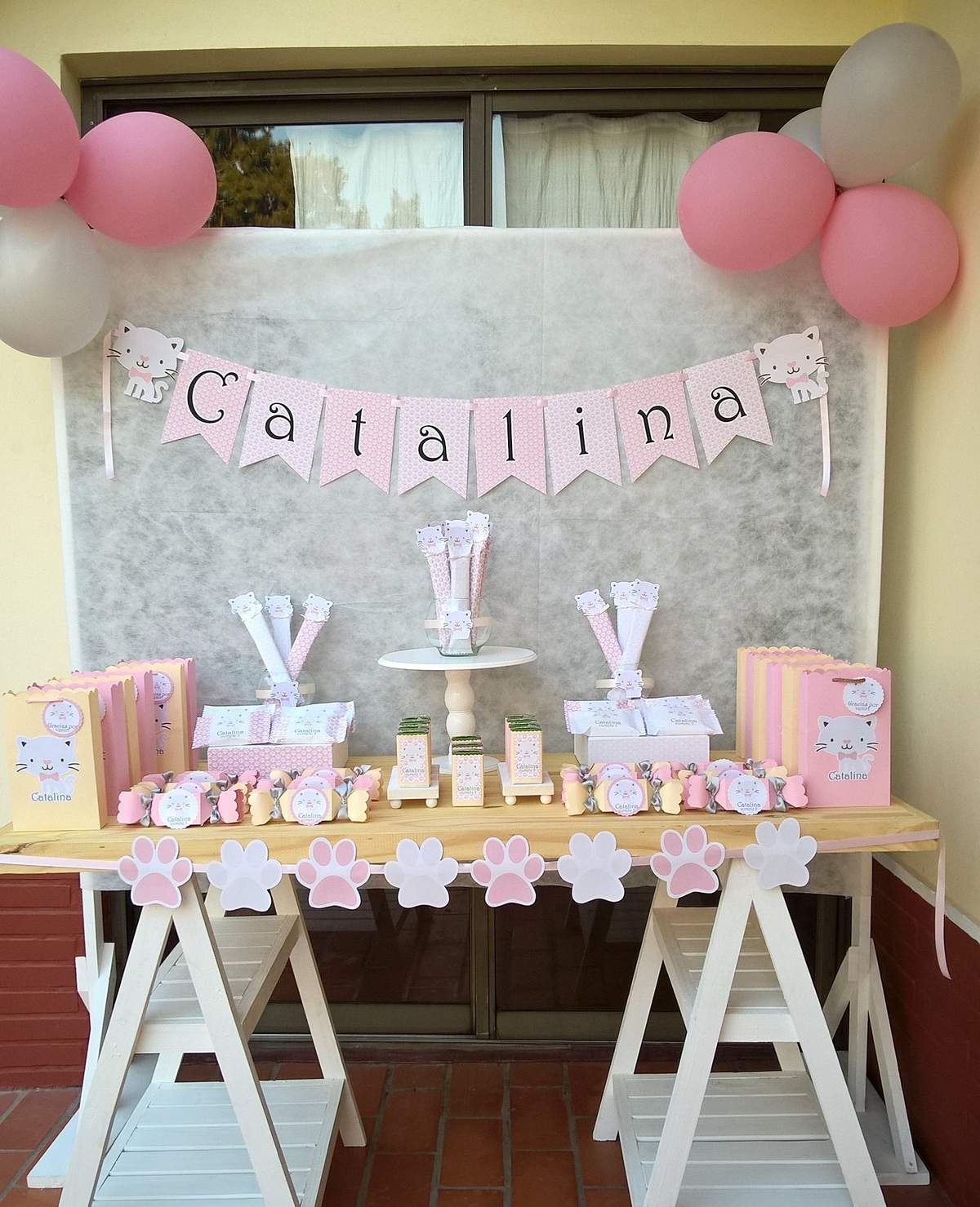 Kitty Cat Birthday Party Ideas Photo 2 Of 21 Catch My Party