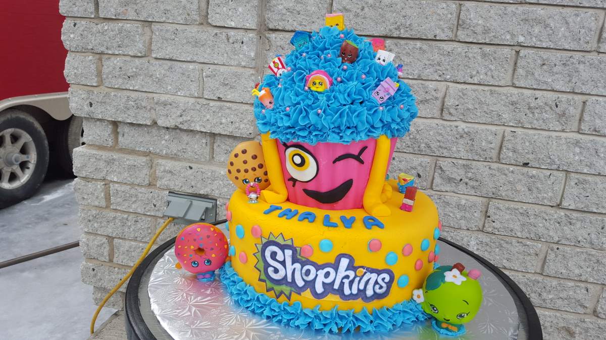 Thalya s shopkins birthday party - Shopkins