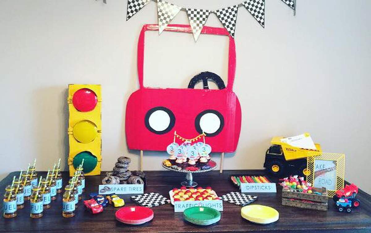 Honk! Honk! Beep! Beep! Brooks Turns 3! - Cars / Trucks