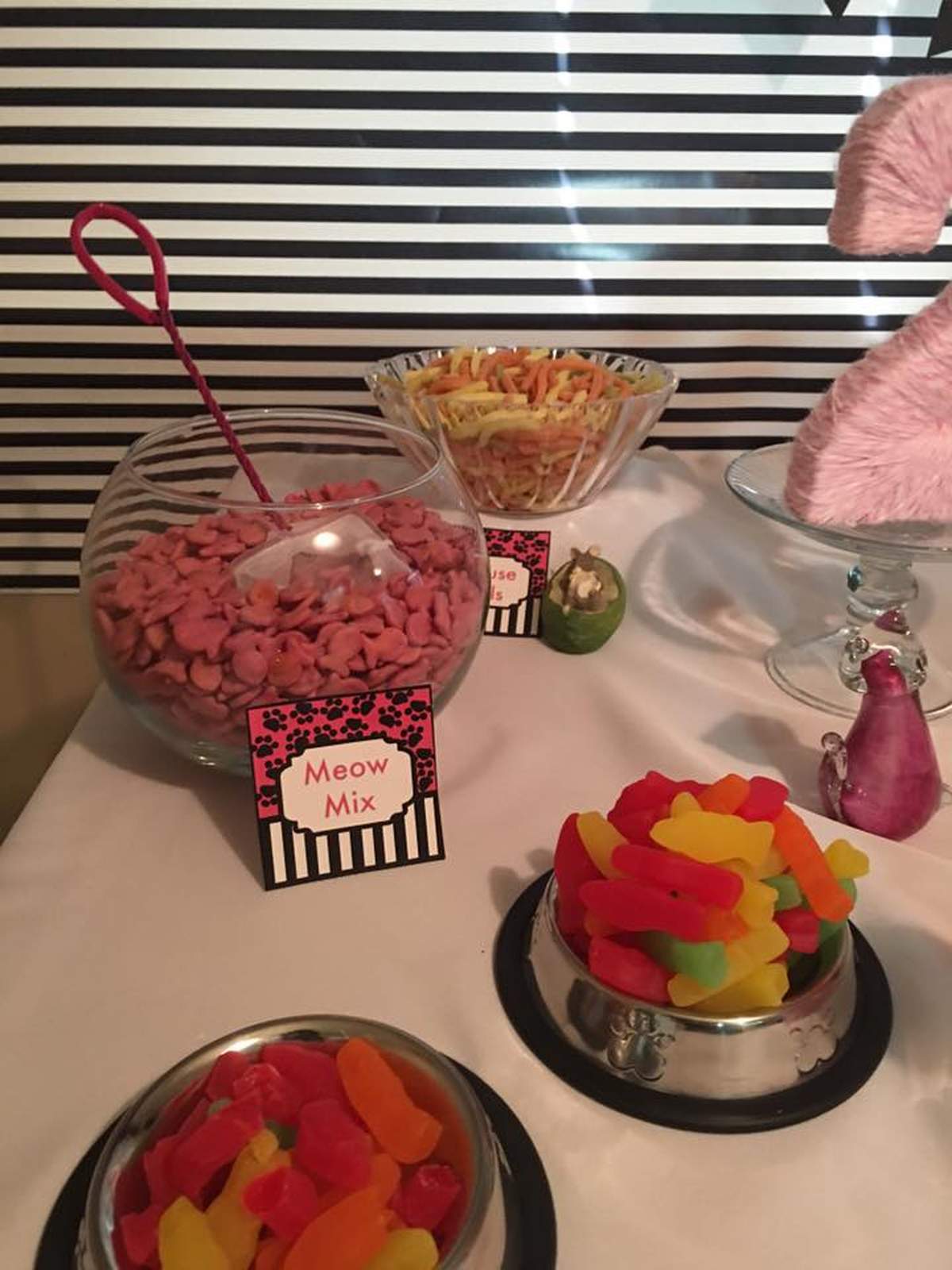 Cats Birthday Party Ideas Photo 1 Of 15 Catch My Party