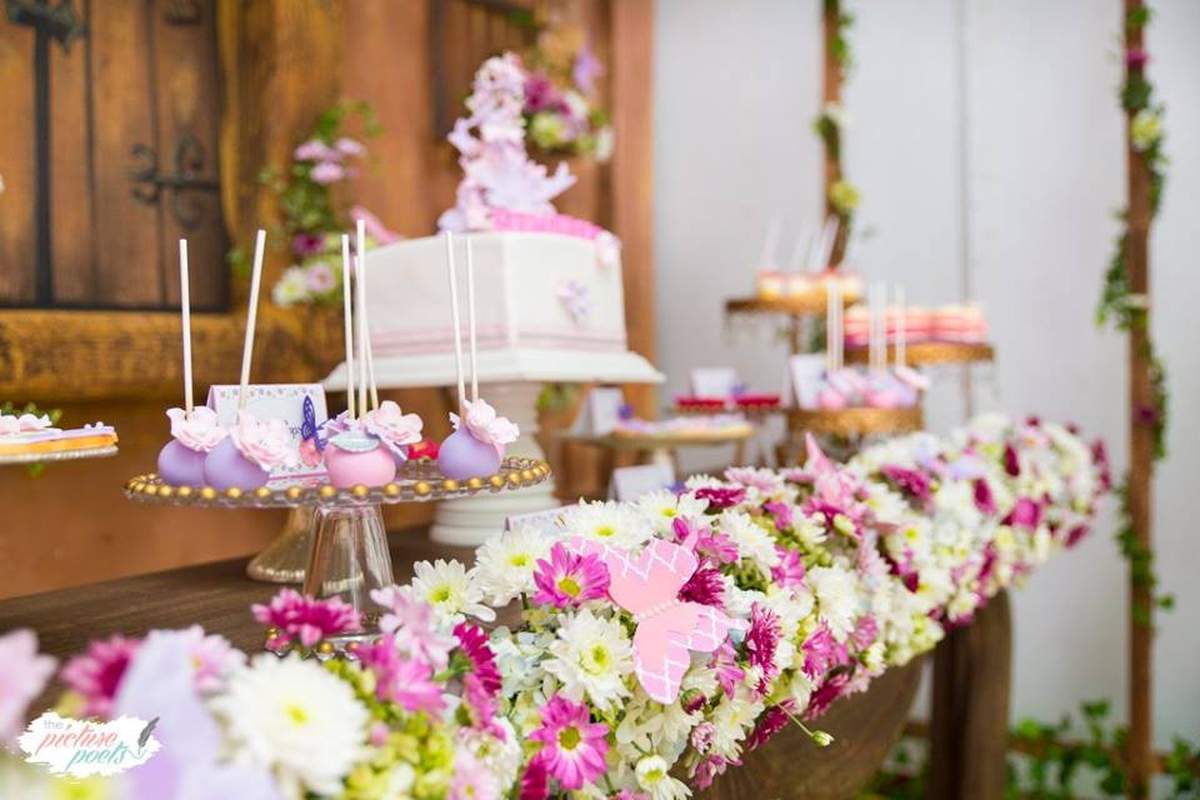 A pink & purple enchanted garden - Enchanted Garden 