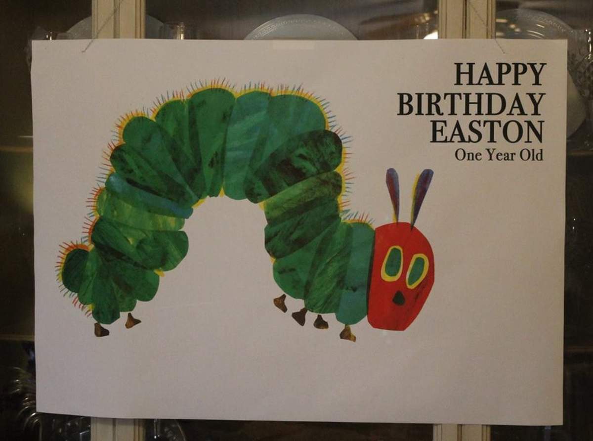 A Very Hungry Caterpillar 1st Birthday - The Very Hungry Catepillar
