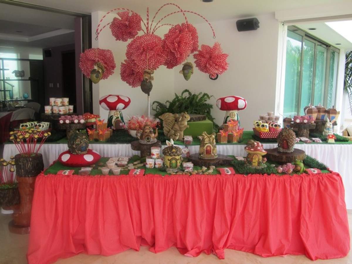 Woodland Fairys Birthday Party - WOODLAND PARTY