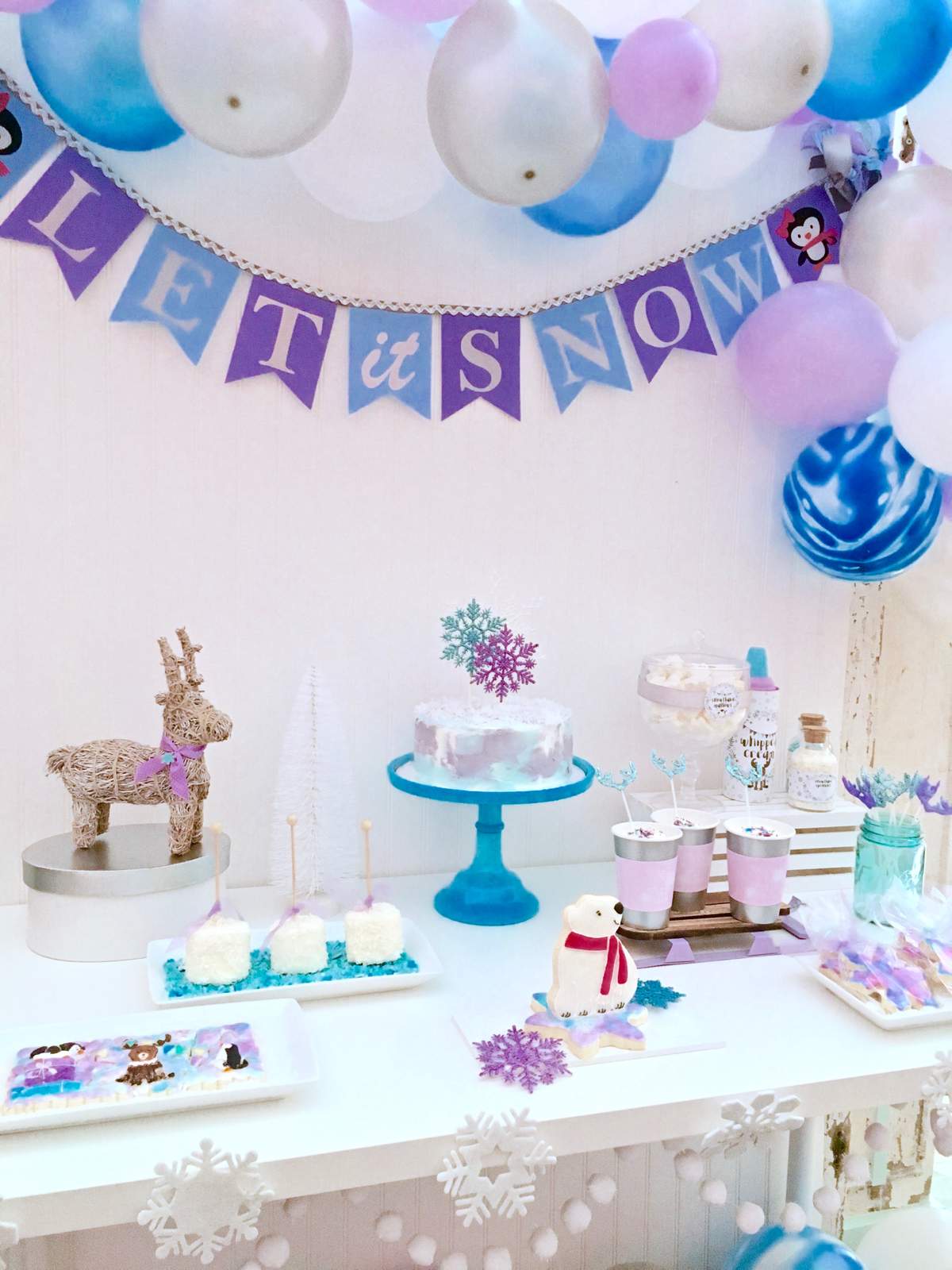 Winter Winter Party Party Ideas Photo 2 of 33 Catch My Party