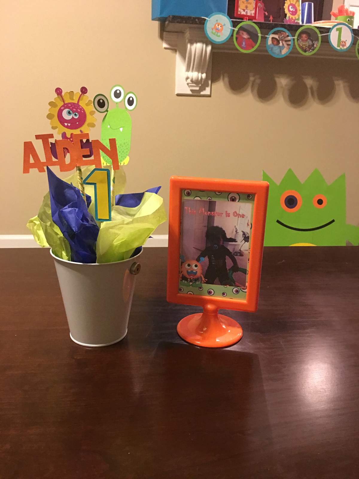 Aidens 1st Birthday  - Little Monsters 