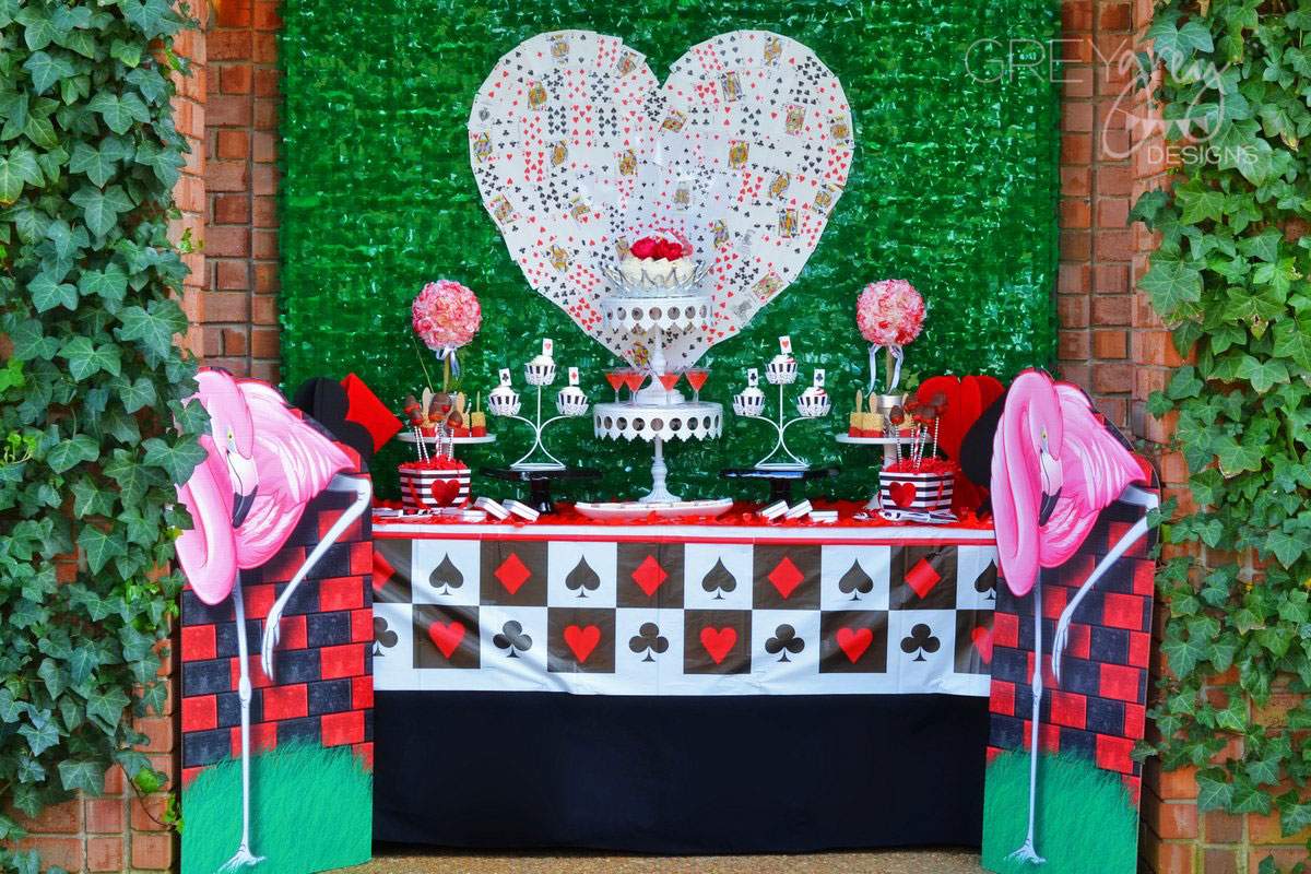 Queen of Hearts UnBirthday Party - Queen of Hearts, Alice in Wonderland, Valentines Day