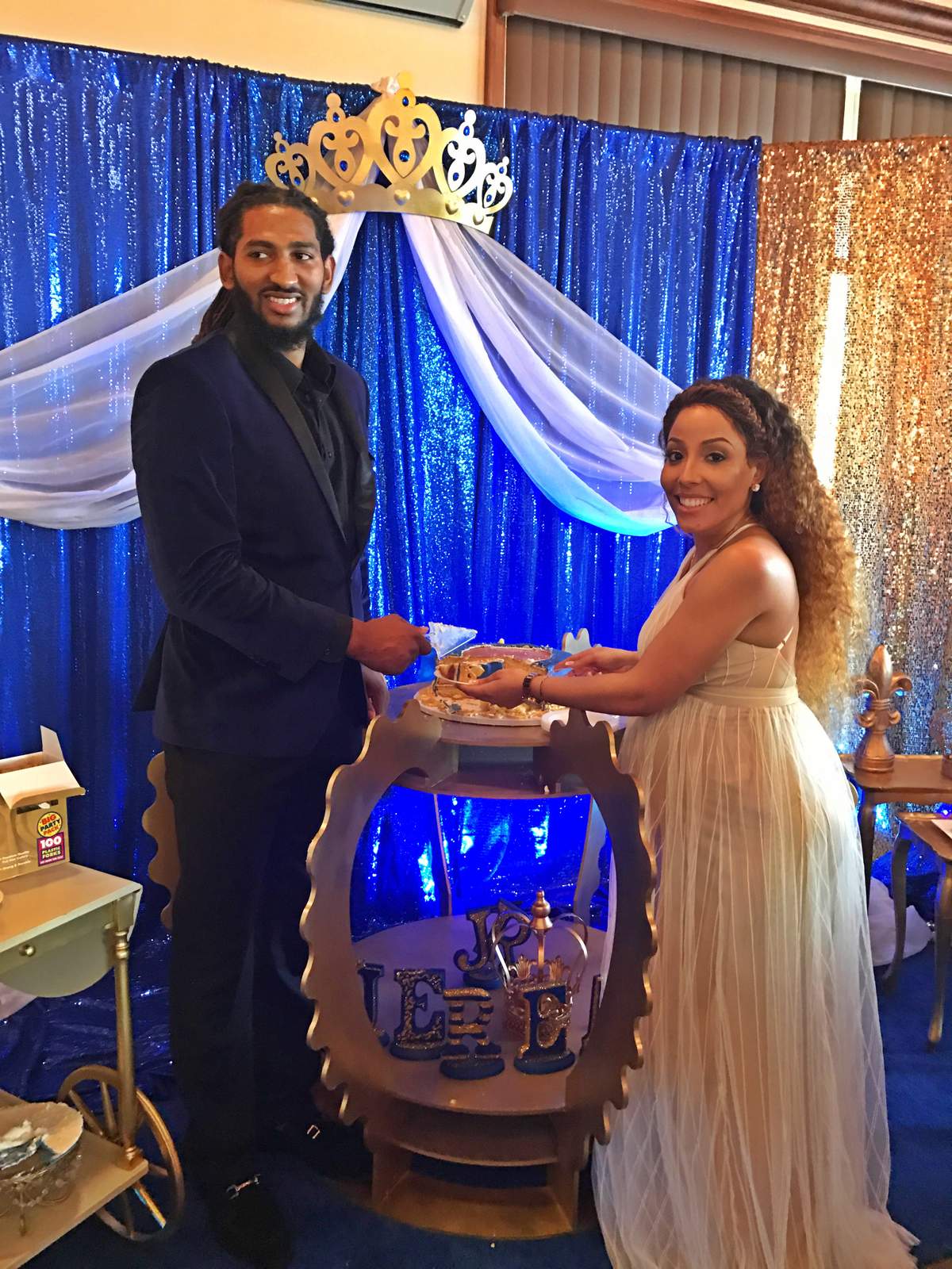 Prince Baby Shower Party Ideas Photo 6 of 21 Catch My Party