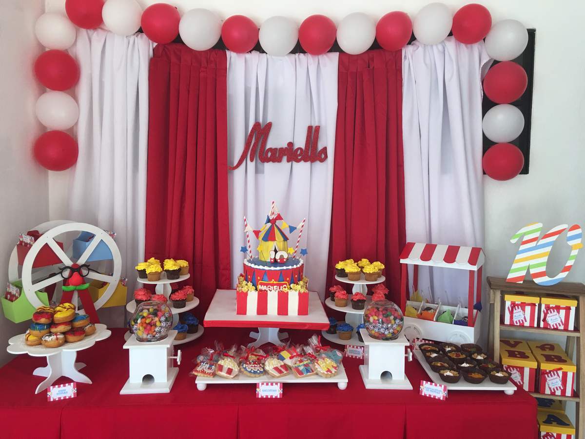 Mariello 10th Birthday Carnival - Circus / Carnival