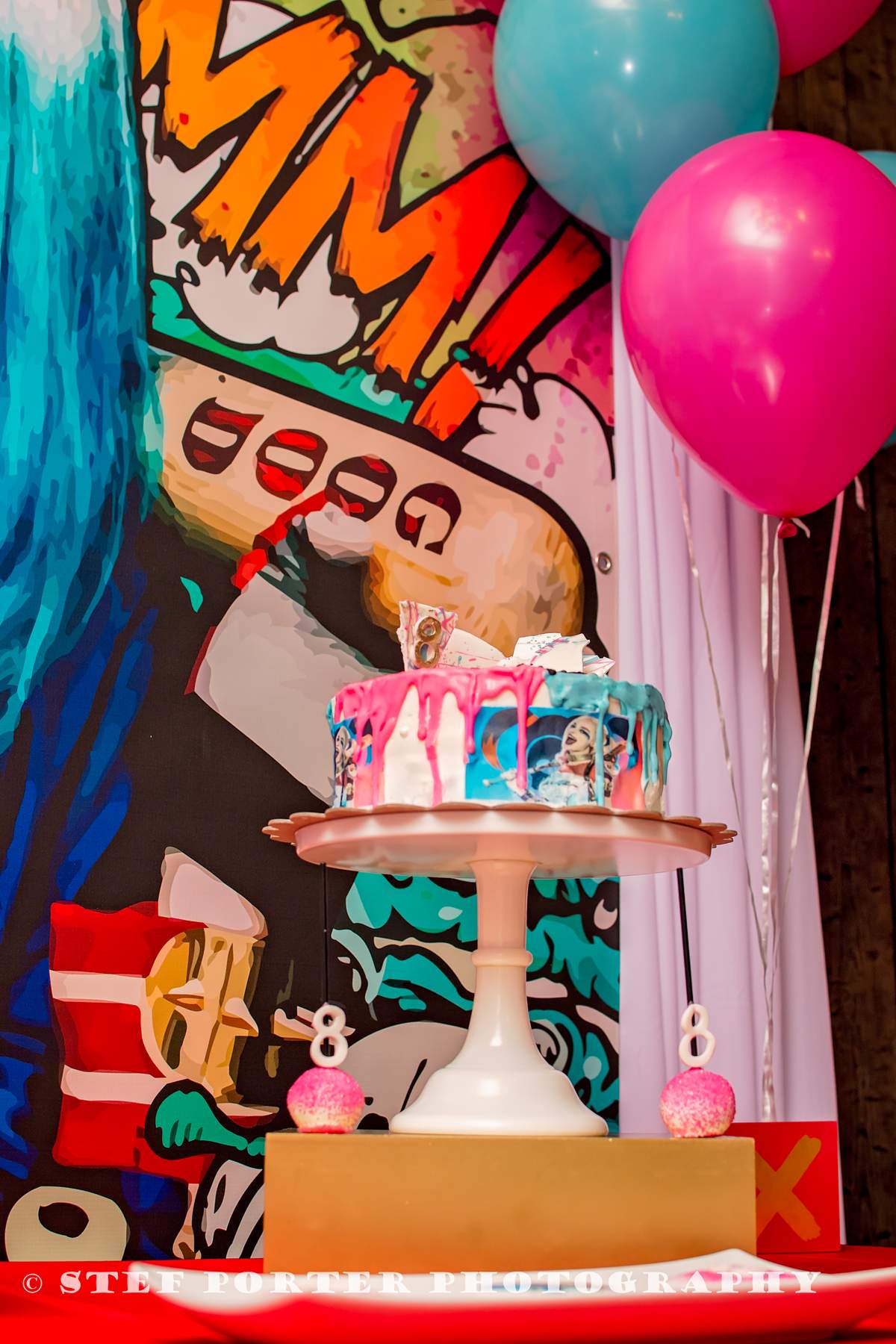 Harley Quinn Birthday Party Ideas Photo 1 of 21 Catch My Party