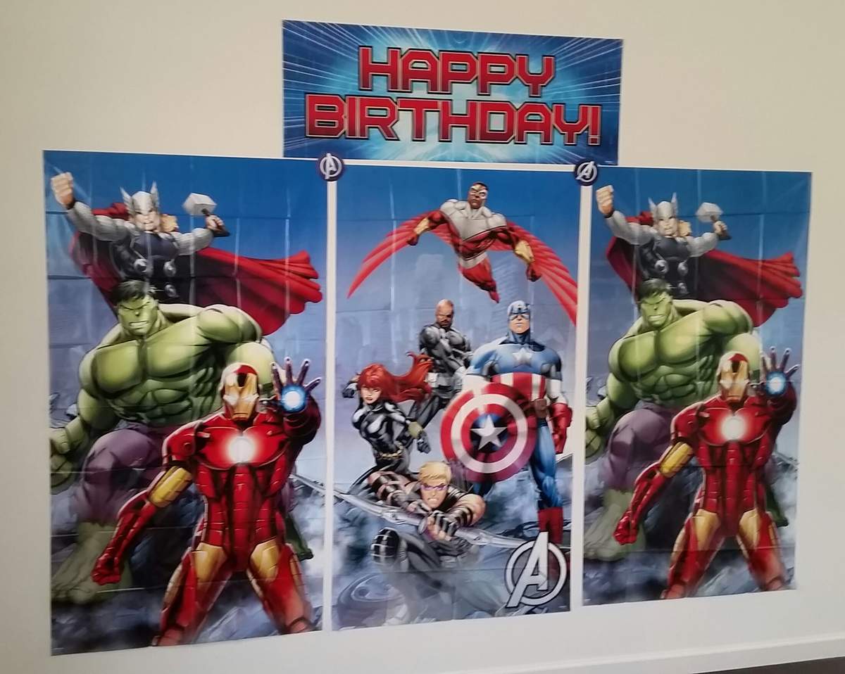 Superhero 3rd Birthday Celebration - Avengers