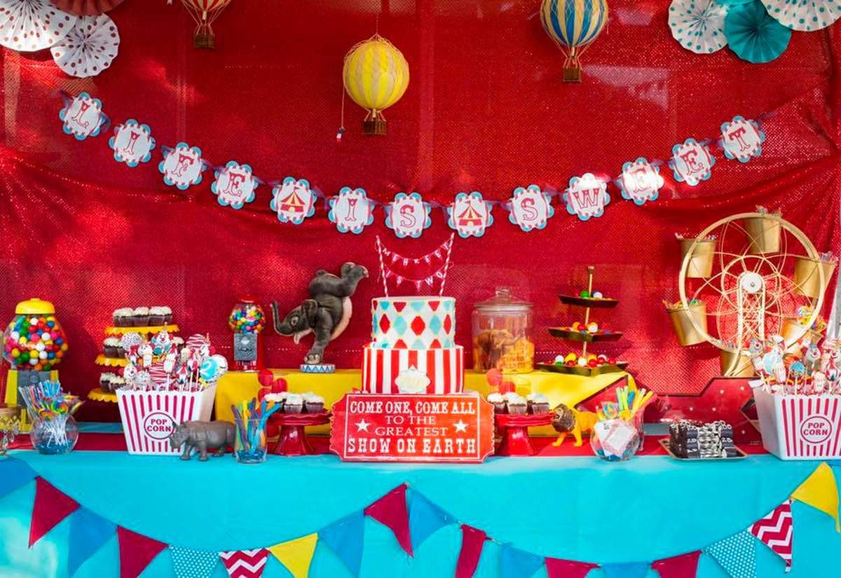 Mehreets Circus Birthday Bash - Circus / Carnival