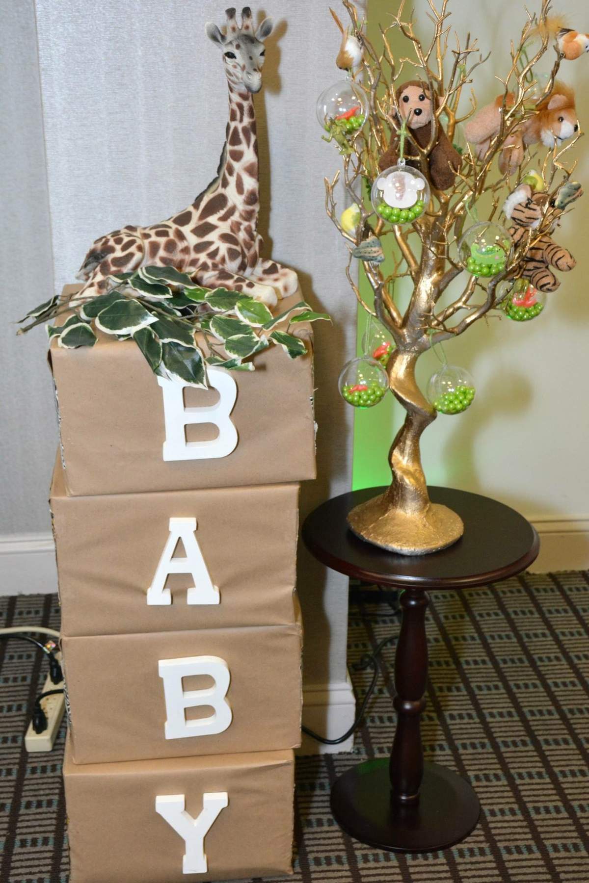 Safari Baby Shower Baby Shower Party Ideas Photo 6 of 46 Catch My Party