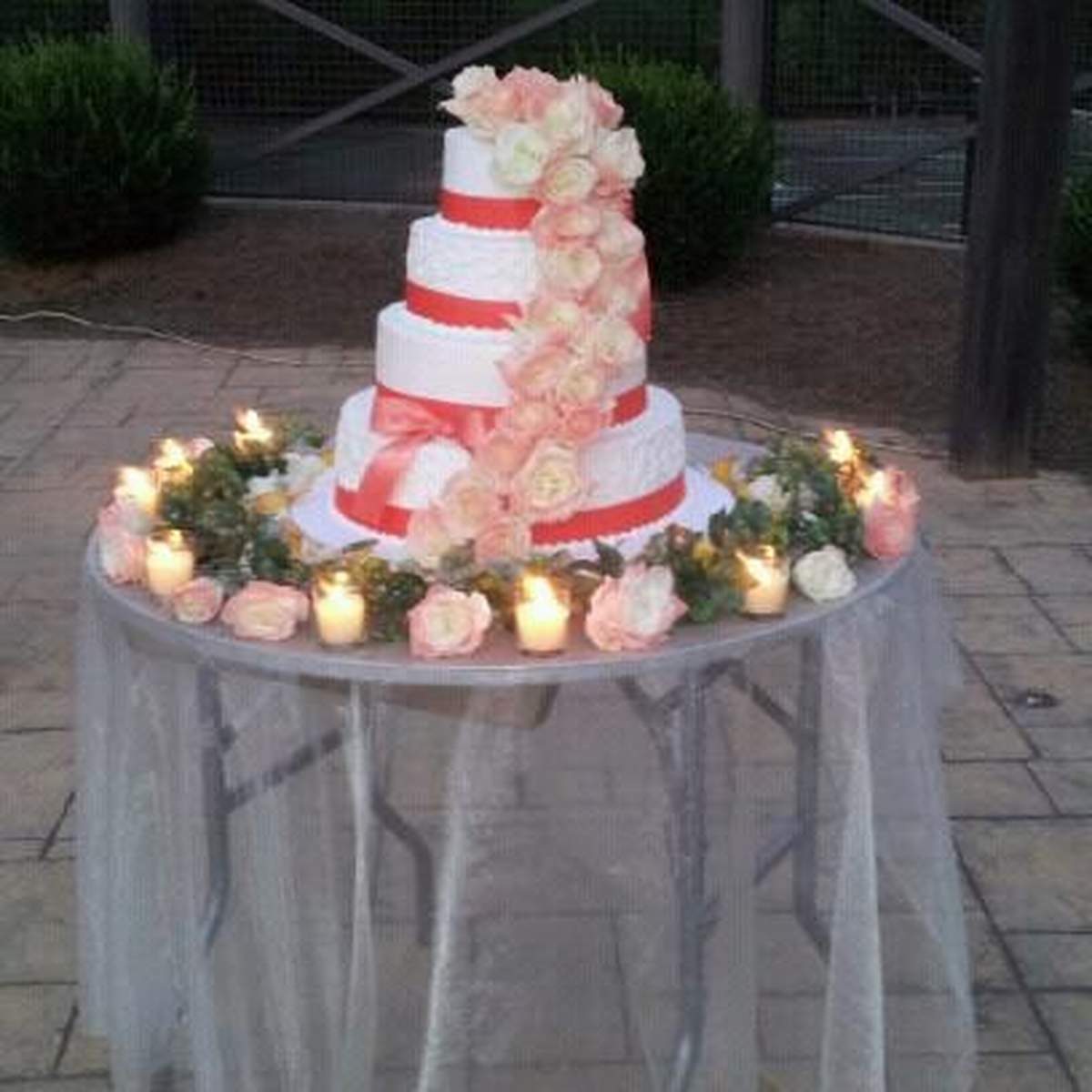 Mr & Mrs  Willams  - Peach, Cream and Gold 