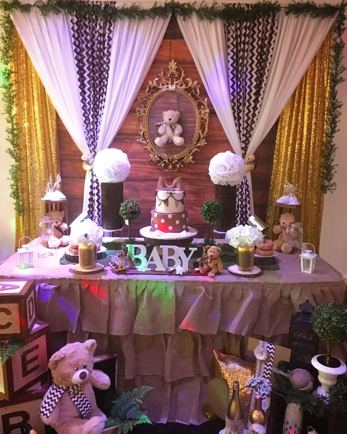 Vintage Teddy Bear Shower - Vintage Teddy Bear