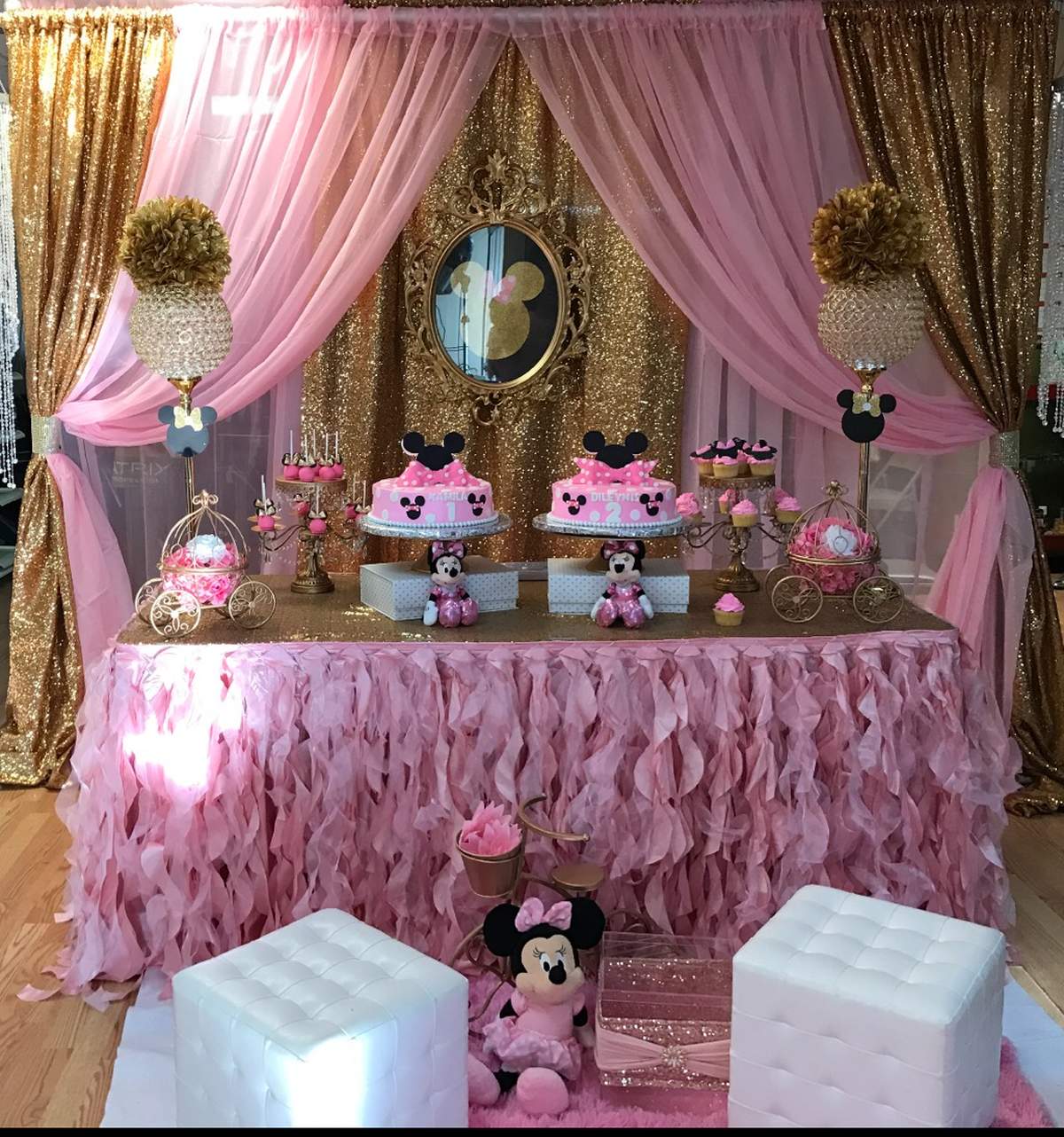 Kamila & Dileynis Minnie Mouse Birthday Party - Minnie Mouse