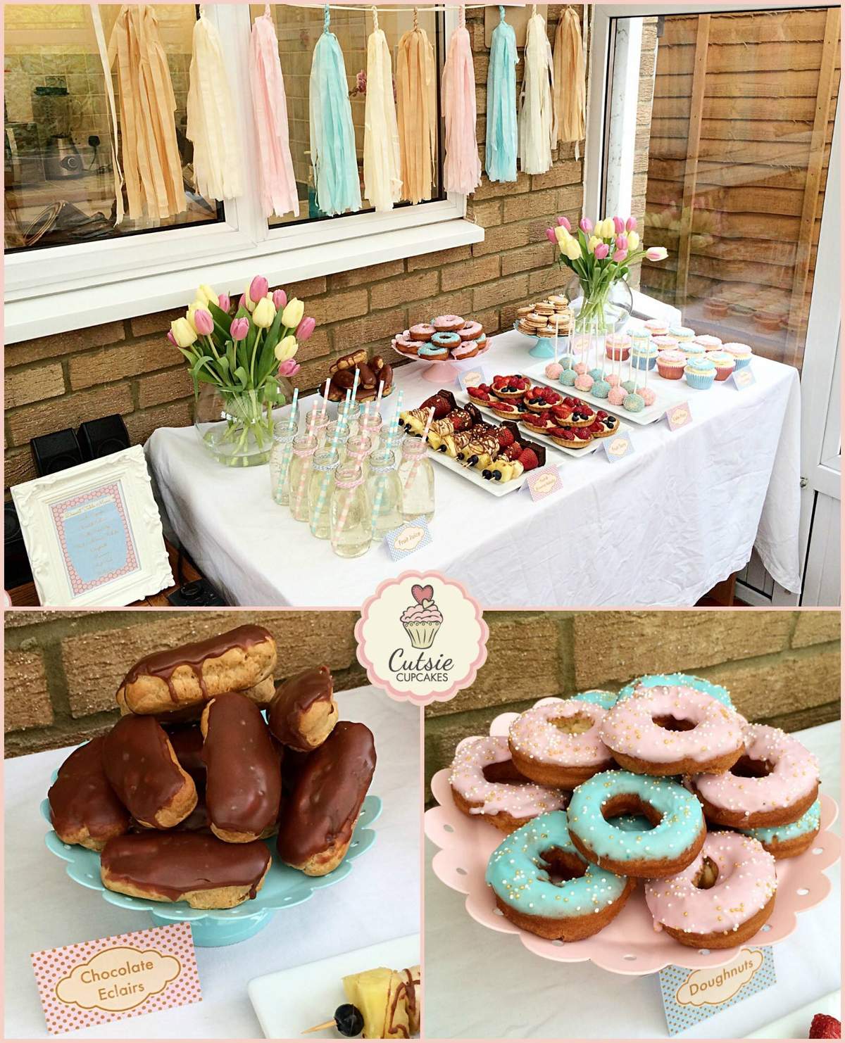 Pink and Blue Baby Shower  - Pink & Blue