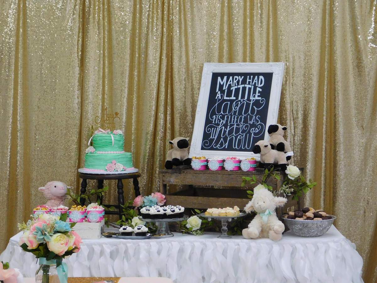 Mary had a Little Lamb Birthday Party - Mary had a Little Lamb