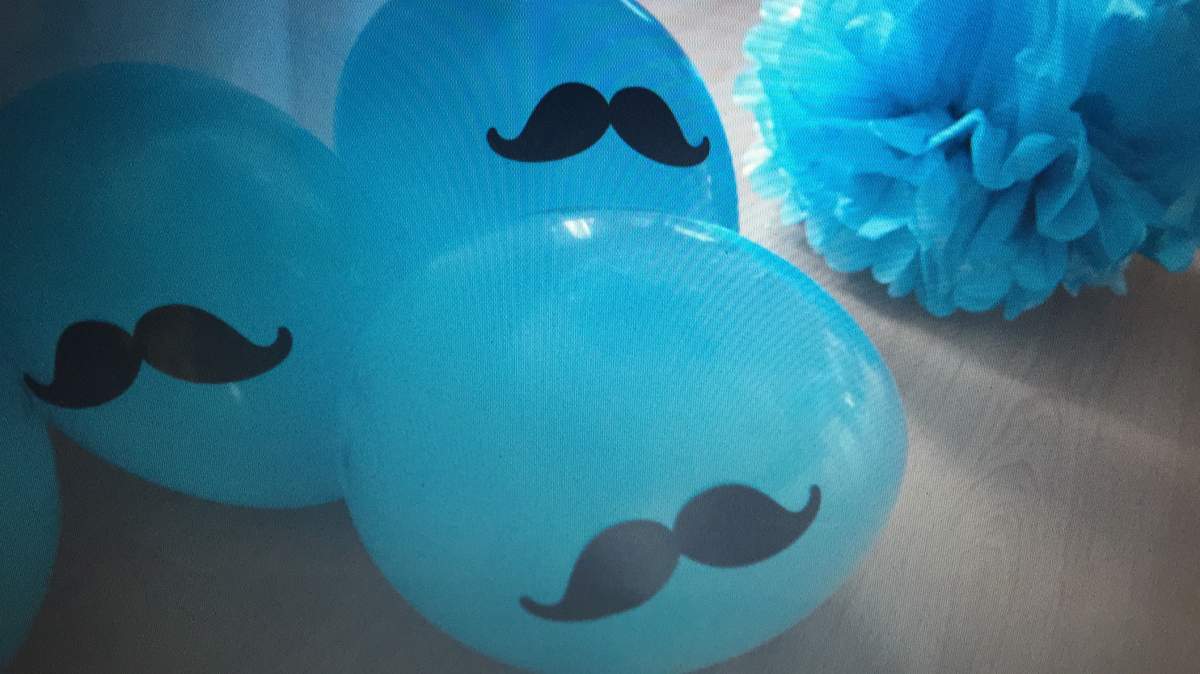 Little man birthday party - Moustache party
