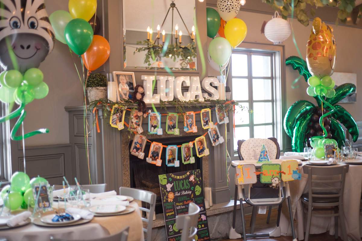 Jungle/Safari / Birthday “Lucas’s Jungle/Safari 1st Birthday Party