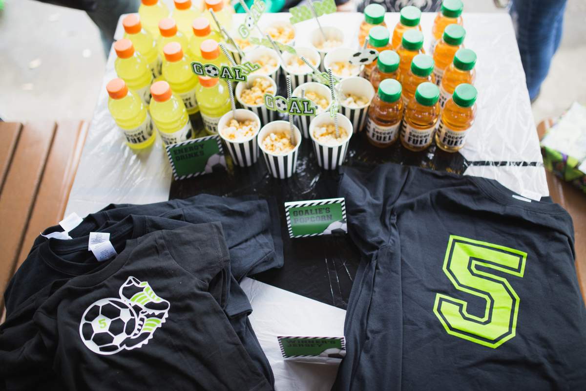 Soccer Birthday Party Ideas Photo 5 of 41 Catch My Party