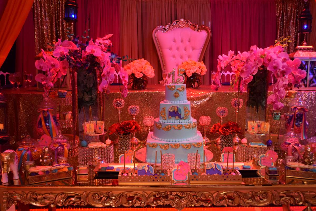 Emily's Moroccan Quinceañera - Moroccan