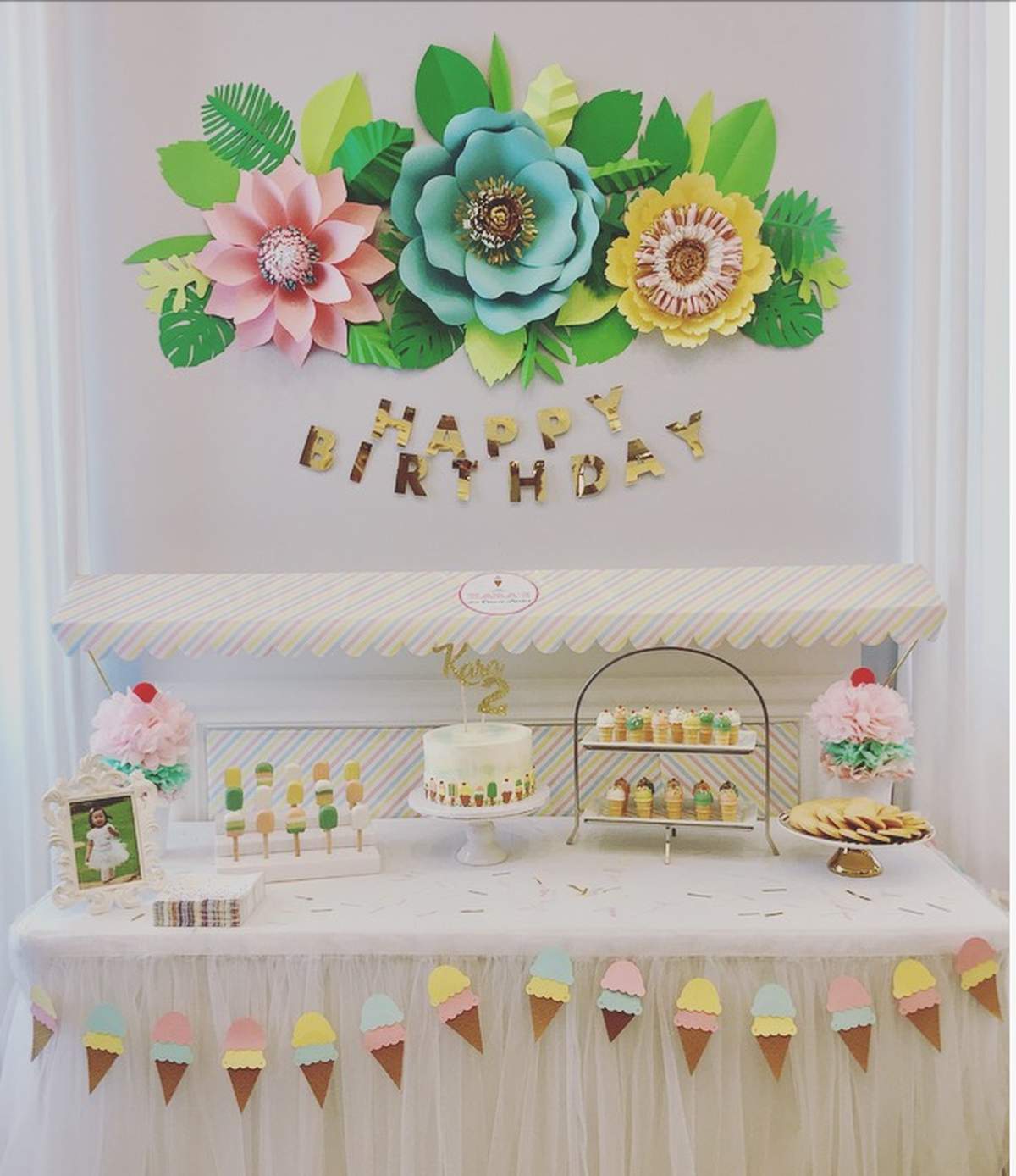 Kara's Ice Cream Parlor Birthday - Ice Cream