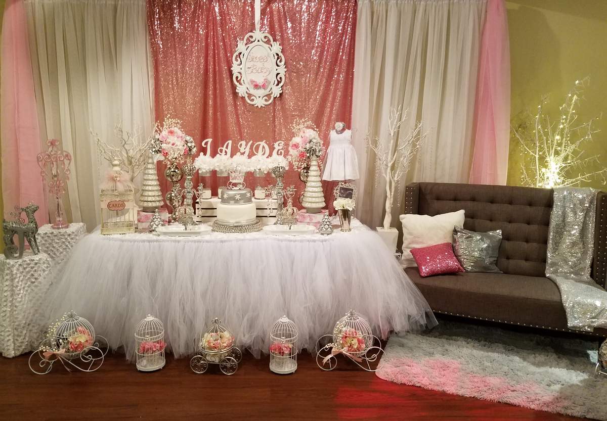 Baby it's cold outside Baby Shower - Winter Girly Baby Shower