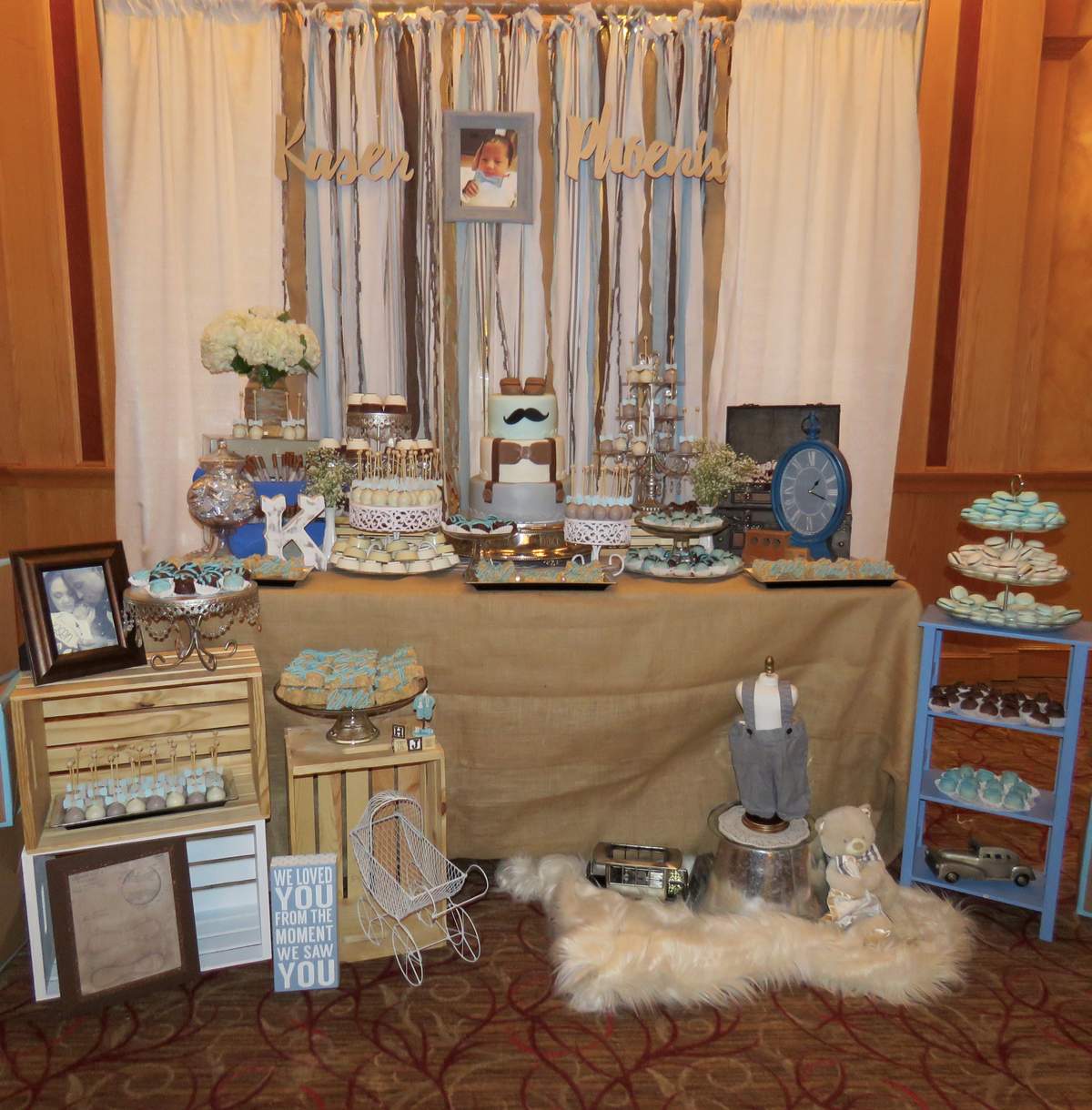 Vintage Little Man Baby Shower - Vintage Little Man