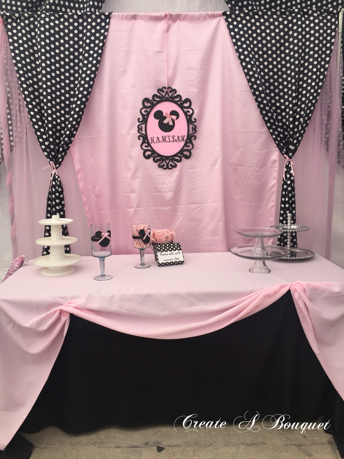 Kamilahs Minnie 1st birthday  - Minnie Mouse
