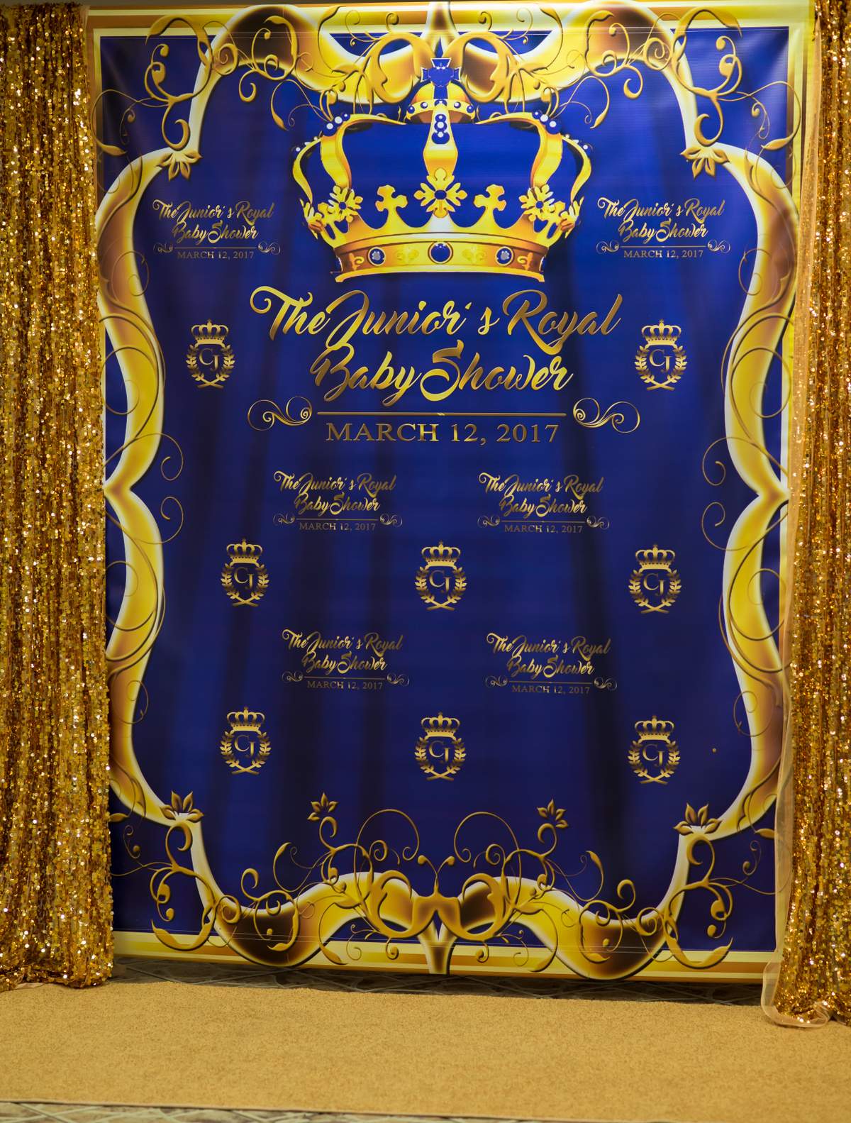 The Junior's Royal Baby Shower - Royal Prince 