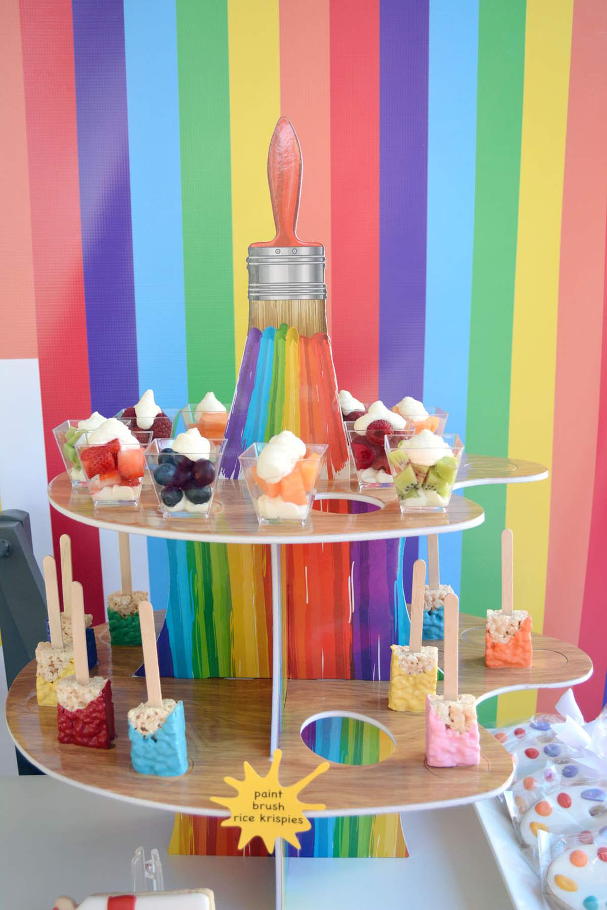 Art Party Birthday Party Ideas Photo 1 of 34 Catch My Party