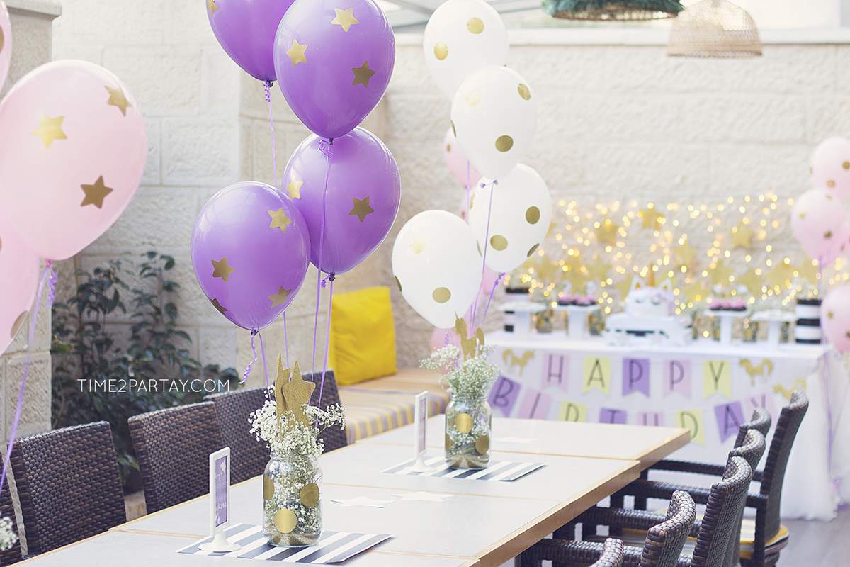 A Unicorn Birthday Party - Unicorns
