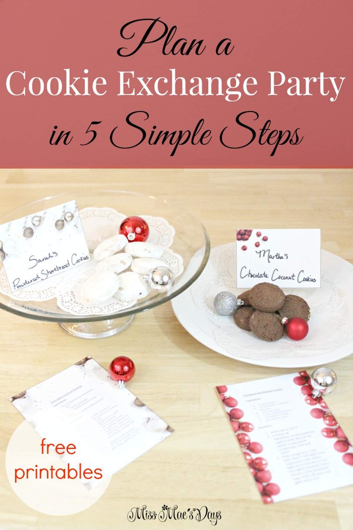 Plan a Cookie Exchange in 5 Simple Steps - Cookie Exchange Party