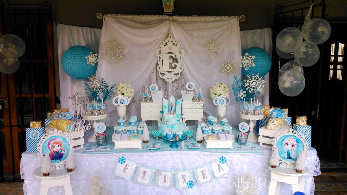 Una fiesta congelada para Elisea - Frozen (Disney)