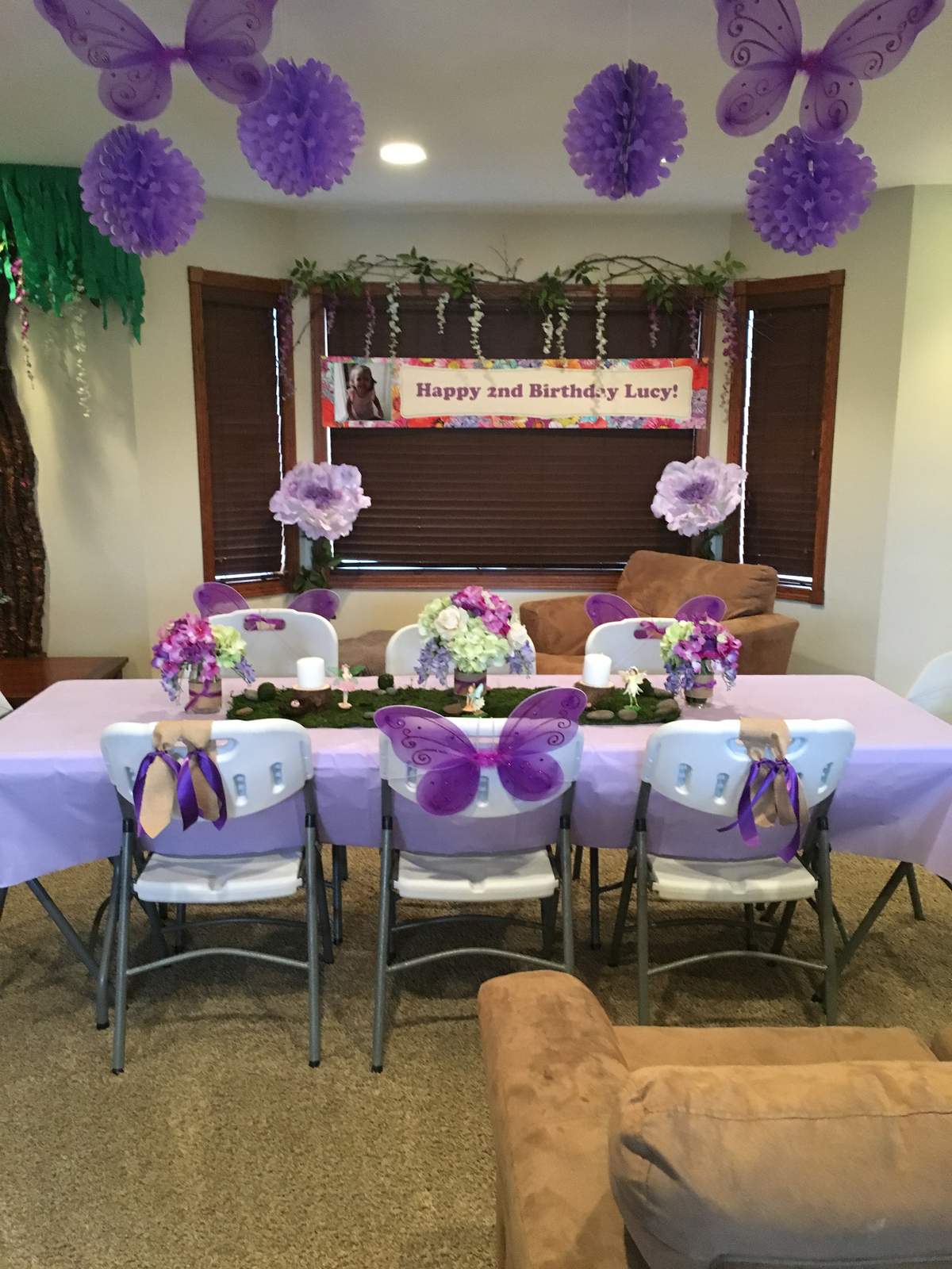 Lucy's woodland fairy party - Woodland fairy
