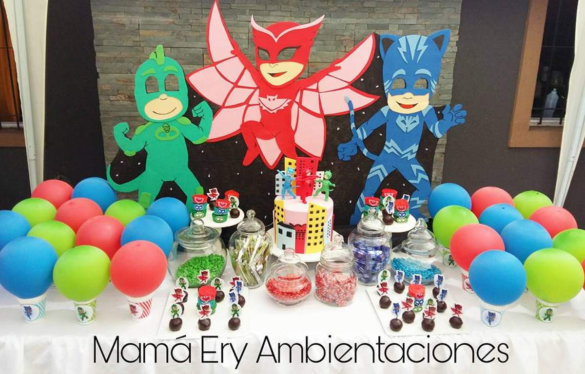 PJ MASK / Birthday "PJ Mask Birthday Party" Catch My Party
