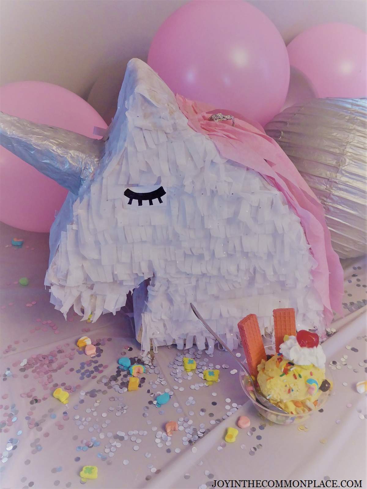 Unicorn Ice Cream Birthday Party - Unicorn
