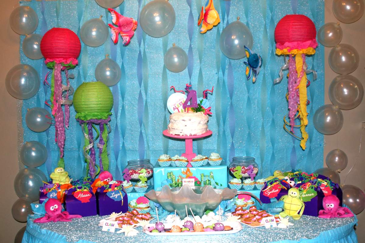 Alessa's 4th Under the Sea Birthday - Under the Sea
