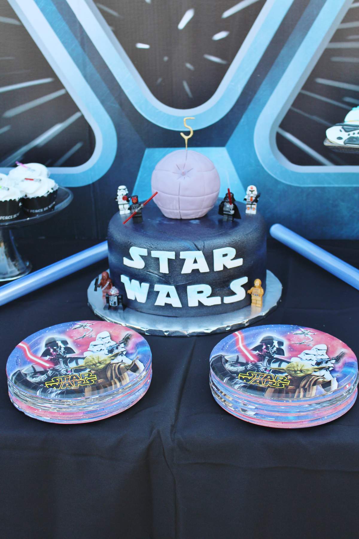 William's Star Wars Lego 5th Birthday Party - Star Wars Lego
