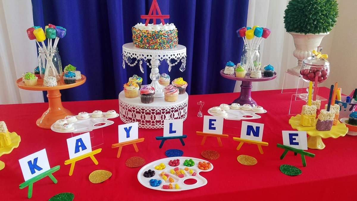 Kaylene Artsy Party - Painting